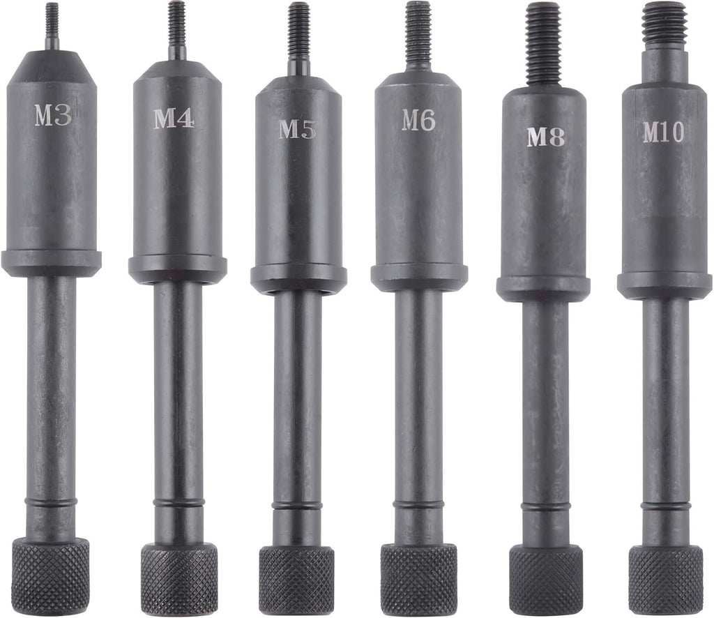 Combination Hand Riveter for Blind Rivet Screws M3-M8, Blind Rivets 2.4-6.4 mm & Thread Rivets M3-M10 I Rivet Nut Pliers for Rivet Nuts, Pop Rivets & Screw Rivets