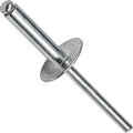 Large Flange Pop Rivets 3/16' x 3/4' Aluminum Dome Head (6-12) Blind Quantity 250 HQ