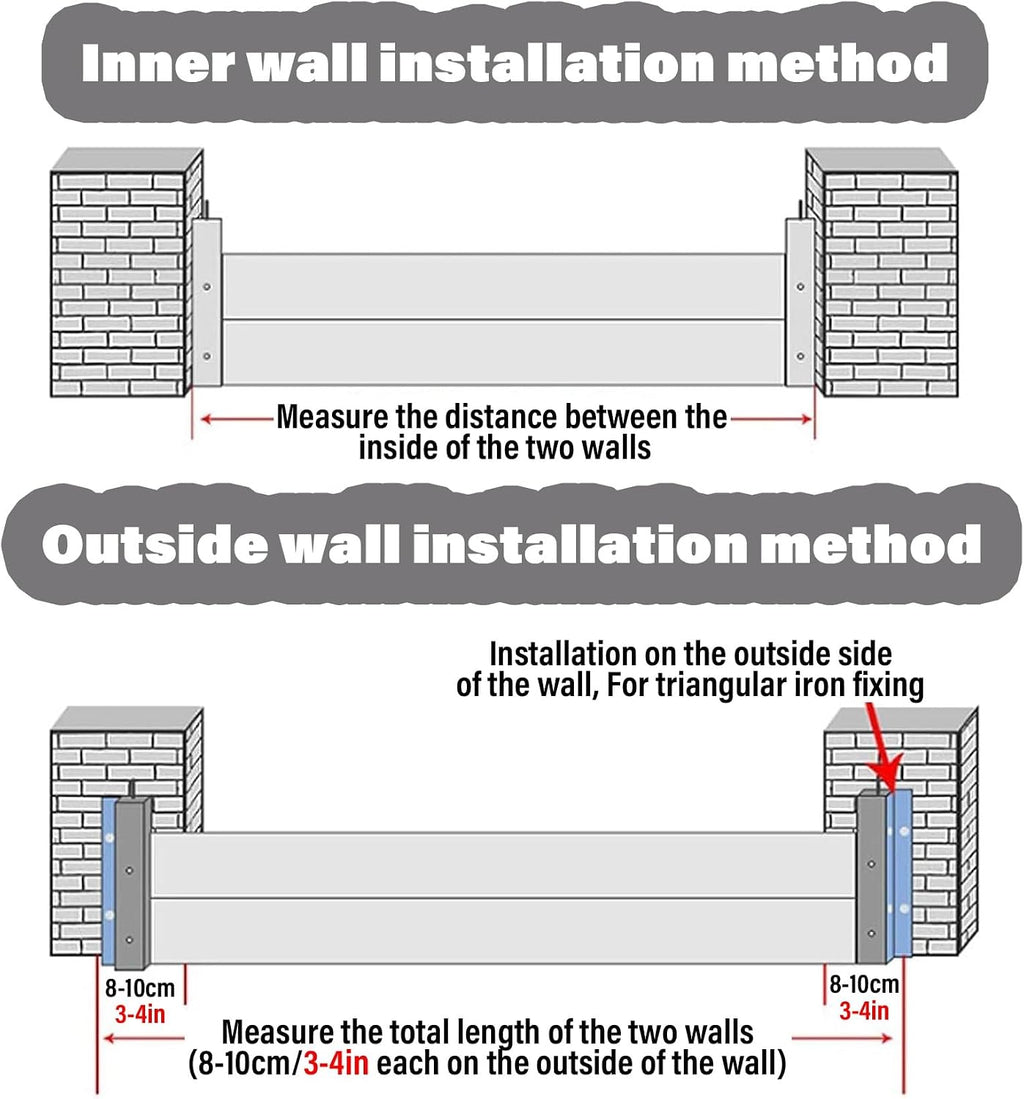 1.3ft High Garage Door Flood Barrier Threshold Kit, Detachable Aluminum Shield Door Water Stopper Barrier for Basement/ Front Door/ Gates/ Sliding Door, 2ft-13.5ft Long ( Color : H 1.3ft/0.4m , Size :