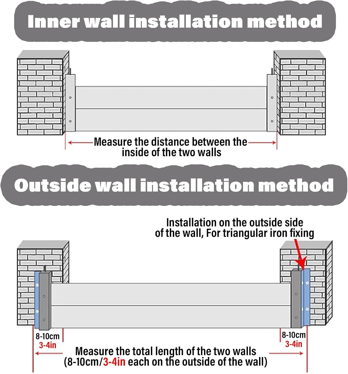 1.3ft High Garage Door Flood Barrier Threshold Kit, Detachable Aluminum Shield Door Water Stopper Barrier for Basement/ Front Door/ Gates/ Sliding Door, 2ft-13.5ft Long ( Color : H 1.3ft/0.4m , Size :