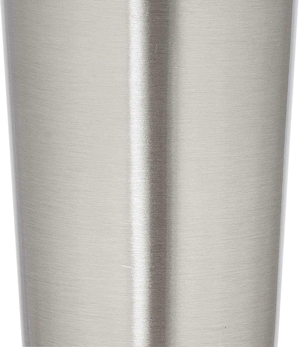 360 Lighting Deco Modern Accent Table Lamps 17' High Set of 2 Brushed Steel Silver Metal Touch On Off White Frosted Glass Dome Shade for Bedroom House Home Bedside Nightstand Office Family