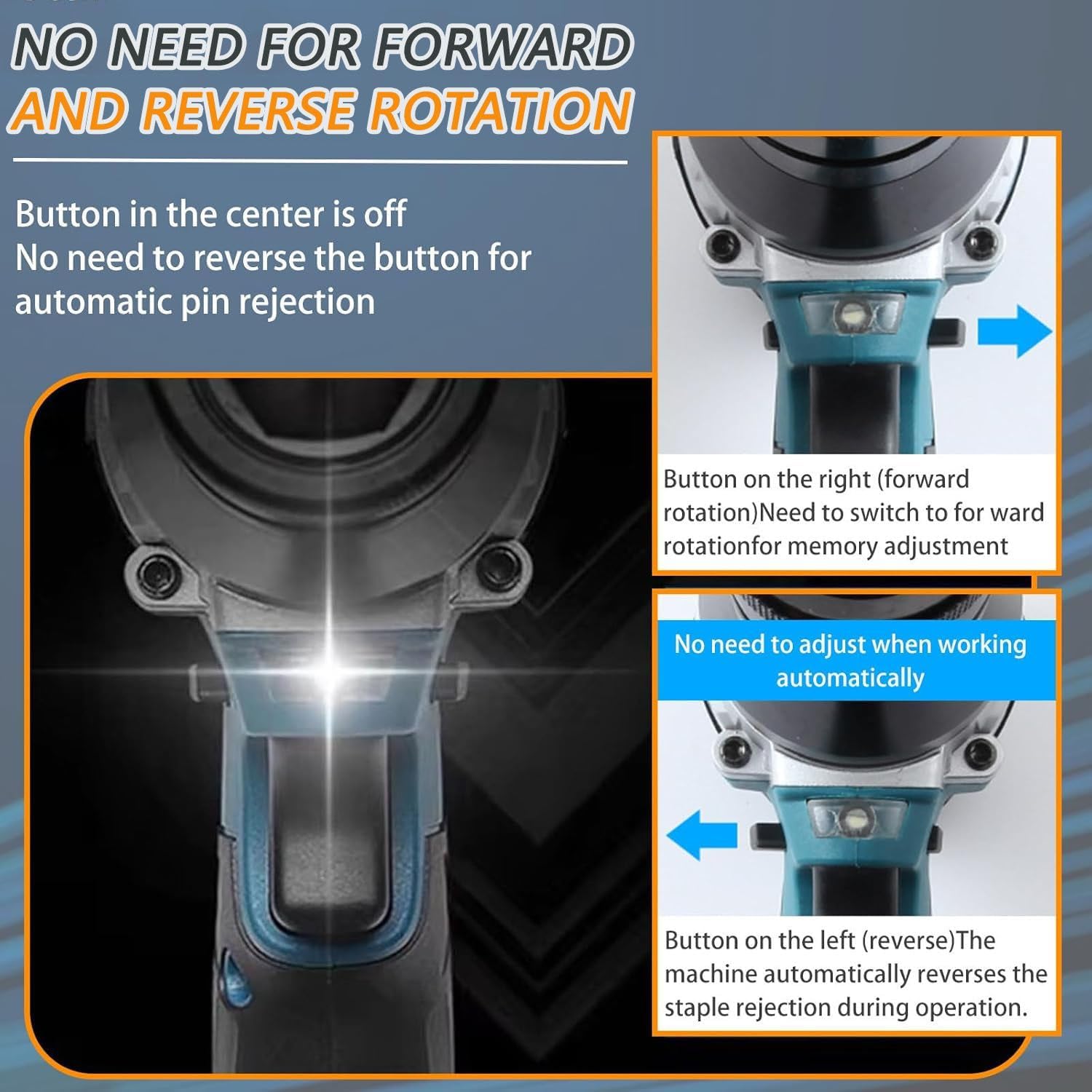 Cordless Brushless Rivet Gun, Cordless Rivet Tool, Pop Rivet Gun, Electric Rivet Gun, Automatic Manual Range Memory Mode Electric Assembly Nutsert Gun for M3 M4 M5 M6 M8 M10 M12 Rivet Nuts,5200mah*2