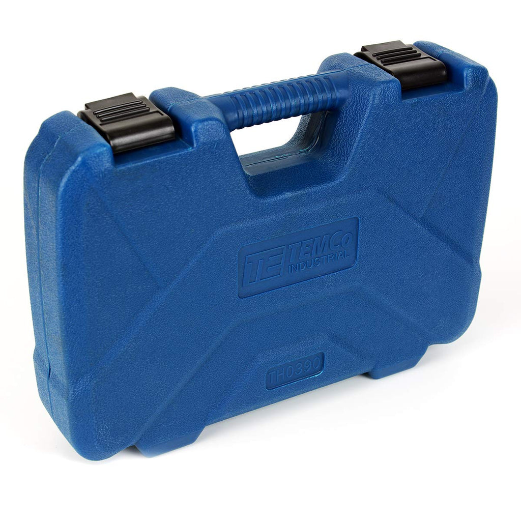 TEMCo TH0390 – Manual Knockout Punch Driver Kit (Set) for ½ inch to 2 inch Electrical Conduit Hole Sizes (1/2'-2' Conduit Size)