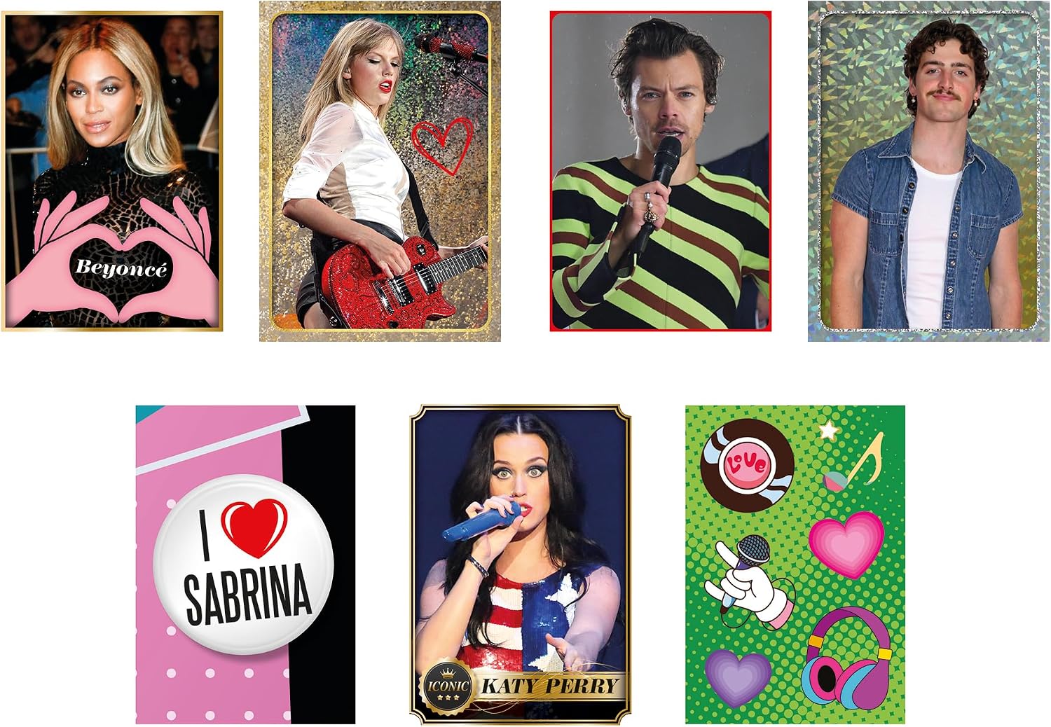 Pop Stars! Unofficial Sticker Collection - x36 Packs