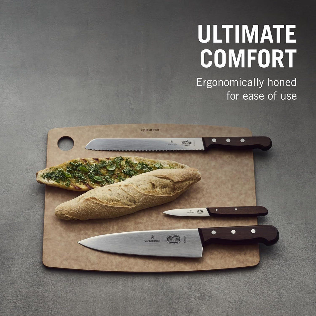 Victorinox Rosewood 3-Piece Flat Knife Set