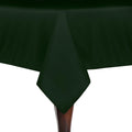 Ultimate Textile 45in Square Polyester Tablecloth - Machine Washable, Stain & Wrinkle Resistant Table Cloth for Dining, Events & Parties - Hunter, 10 Pack