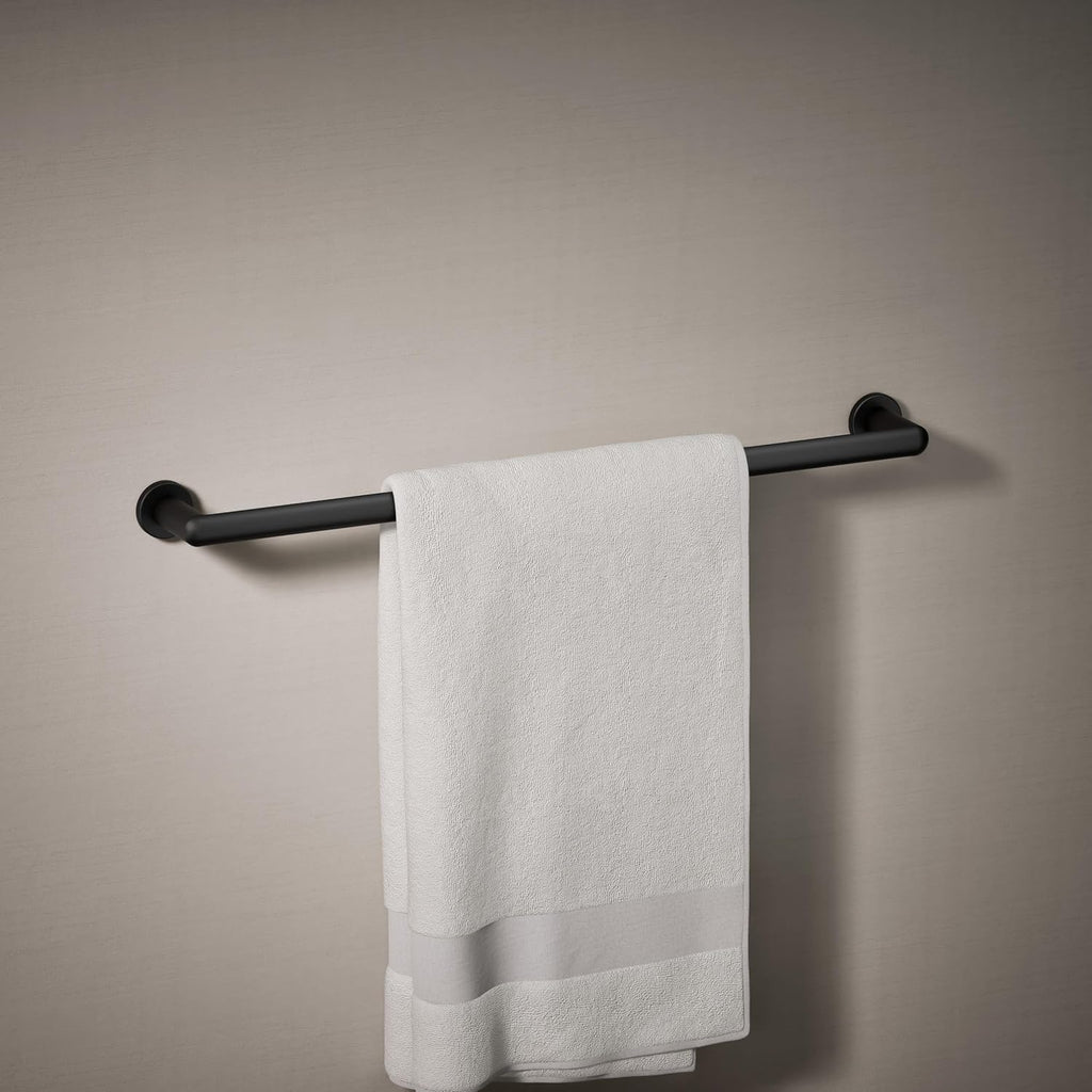 Kohler 97882-BL Kumin™ 24' Towel bar, Matte Black