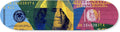 Trendy Pop Acrylic Wall Art Die-Cut Easy-to-Hang, 1 Panel 8' x 32', Pop Money Skateboard