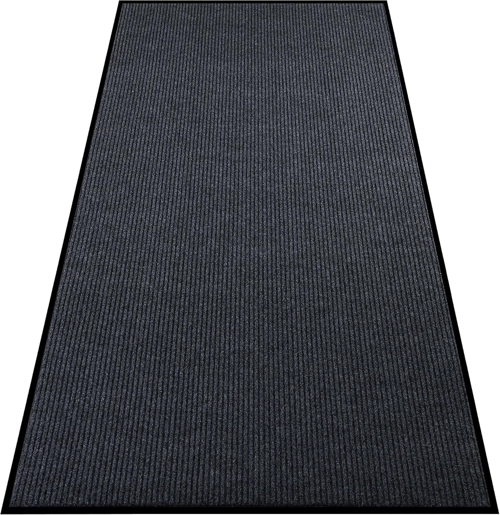BesWin Indoor Outdoor Door Mat, 6'x4' Extra Large Front Doormat Outside Entrance, Non Slip Rubber Backing Commercial Floor Mats for Entryway, High Traffic Area, Heavy Duty, Waterproof, Easy to Clean