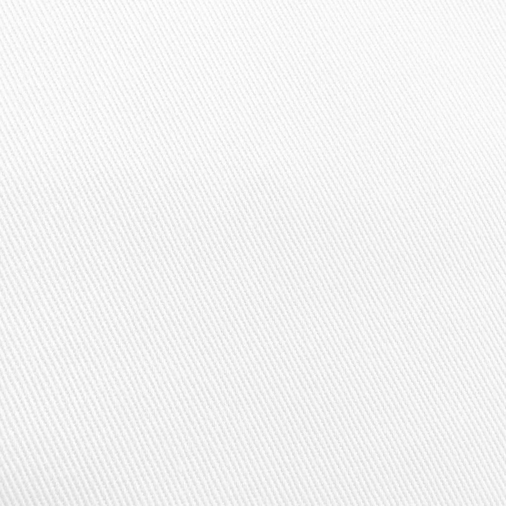 Ultimate Textile -5 Pack- Poly-Cotton Twill 60 x 60-Inch Square Tablecloth, White