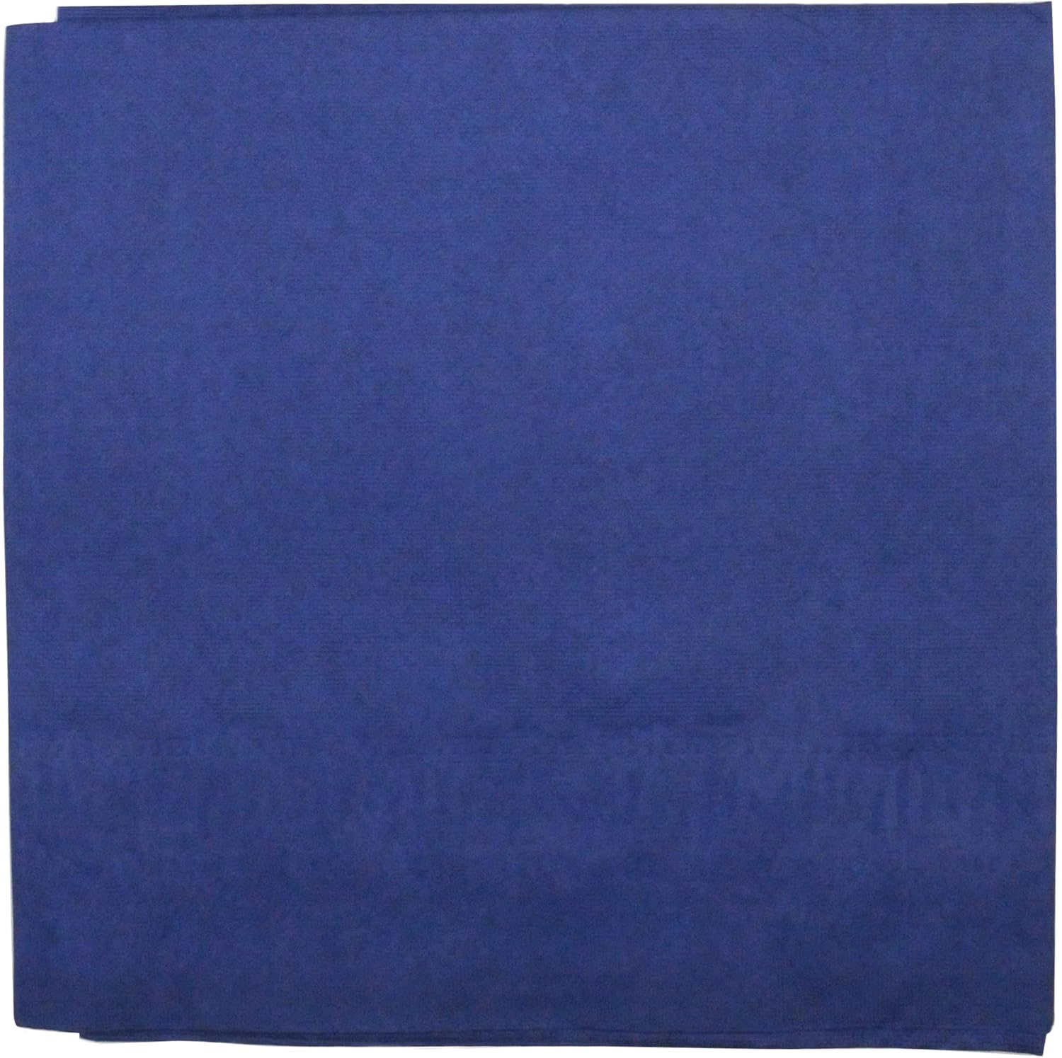Hoffmaster 220422 Tissue/Poly Tablecover, 3 Ply, 54' Length x 54' Width, Navy (Case of 50)