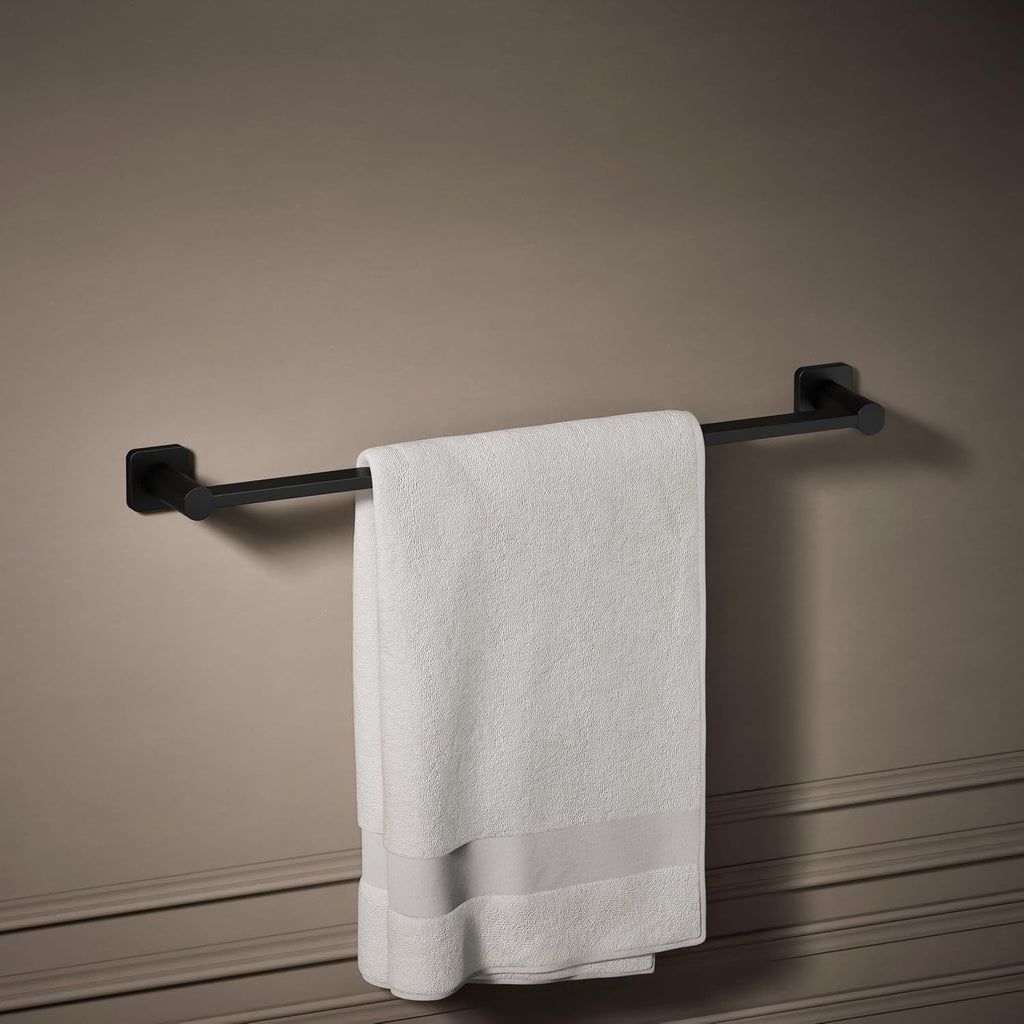 Kohler 23525-BL Parallel® 24' Towel bar, Matte Black