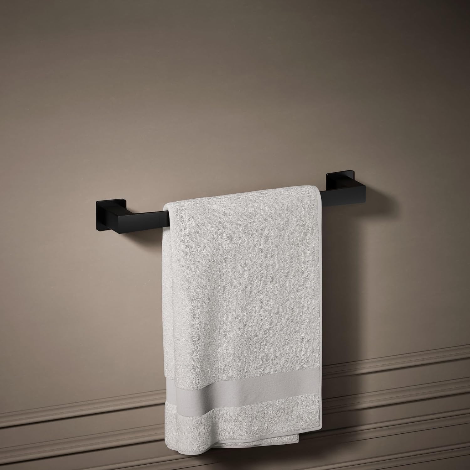 Kohler 26633-BL Honesty® 18' Towel bar, Matte Black