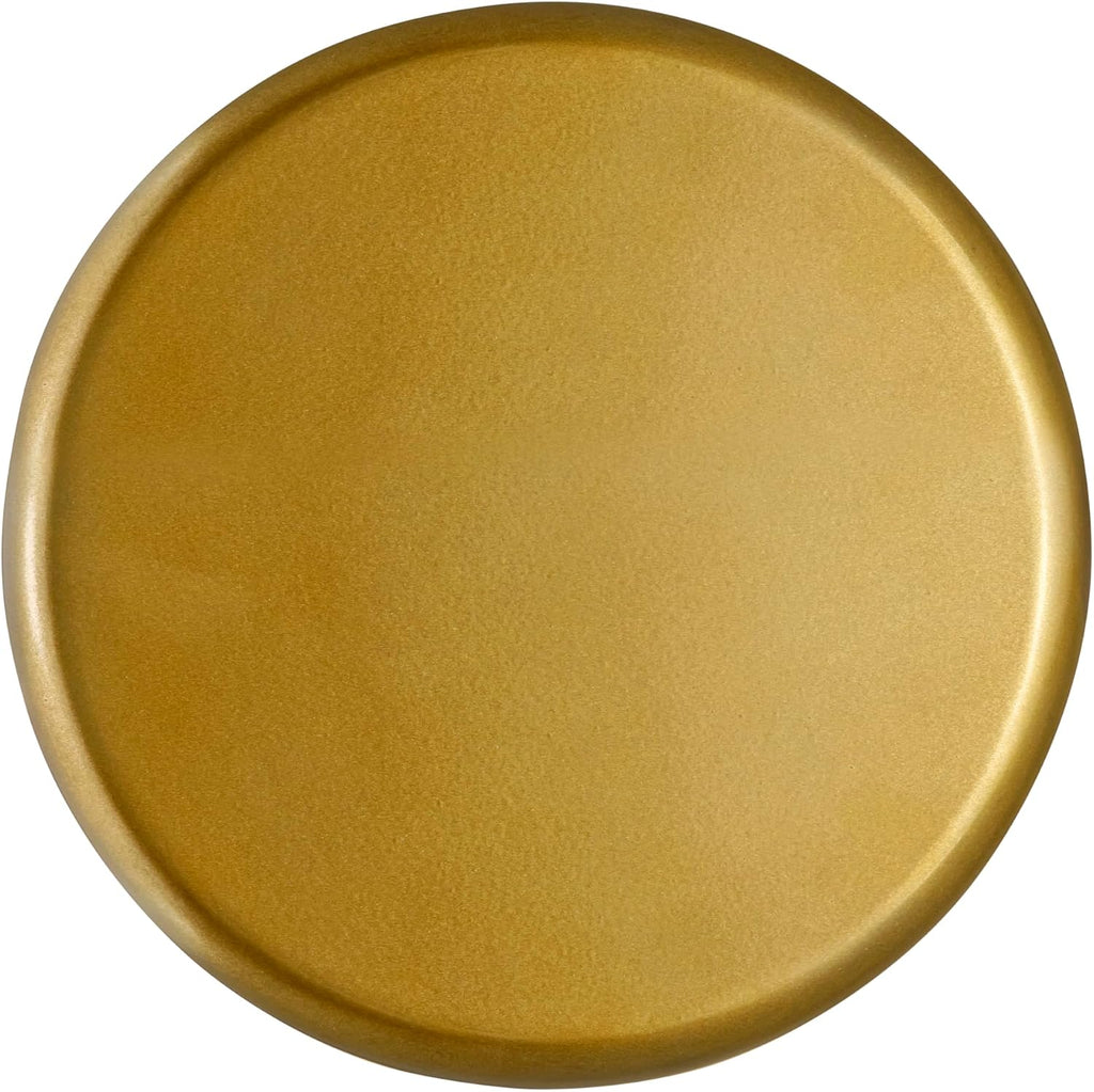 JONATHAN Y END1008B Miles 22.75' Mid-Century Modern Metal Sleek Cylinder Drink Table, Gold for Living Room, Bedroom, Office, Bathroom
