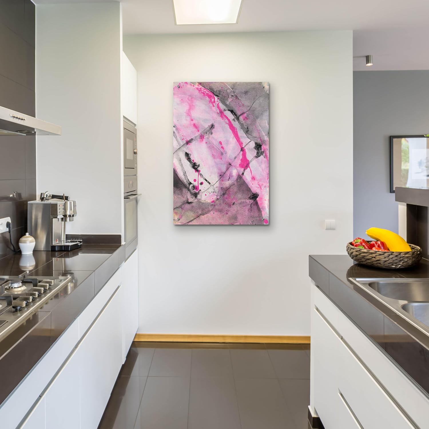 Epic Art 'Cracks In The Earth 2' by Albena Hristova Acrylic Glass Wall Art, 24' x 36'