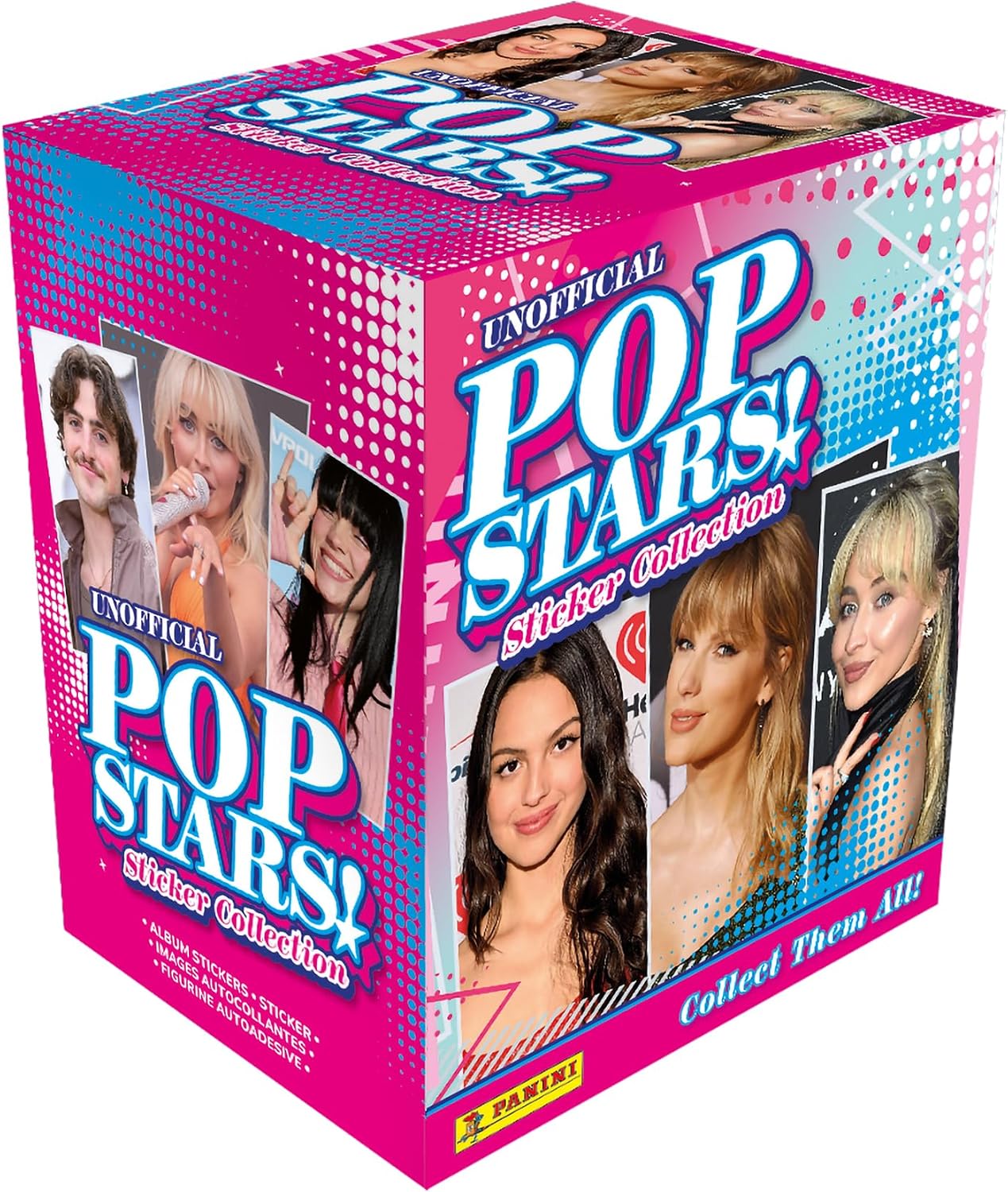 Pop Stars! Unofficial Sticker Collection - x36 Packs