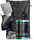Blackline Clay Towel - Auto Detailing Synthetic Clay Towel - Decontaminate Paint and Glass for Smooth Washing - Great and Effective for Car, Truck, SUV - 12' x 12' (Full Experience)