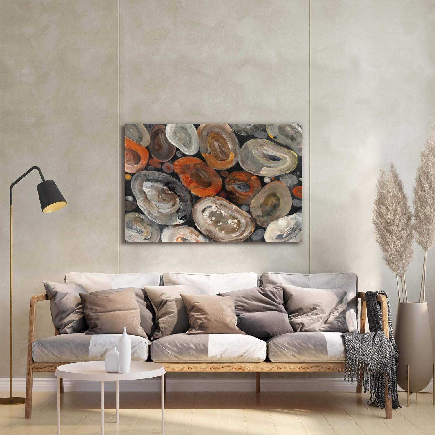 Epic Art 'Autumn Rocks' by Albena Hristova Acrylic Glass Wall Art, 36' x 24'