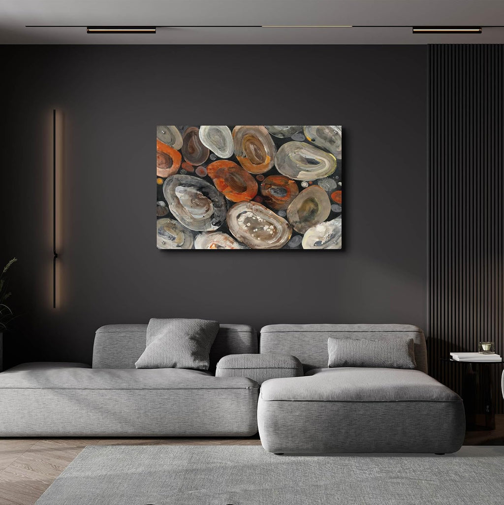 Epic Art 'Autumn Rocks' by Albena Hristova Acrylic Glass Wall Art, 36' x 24'