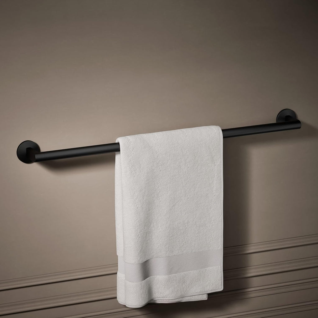 Kohler 78374-BL Components® 30' Towel bar, Matte Black