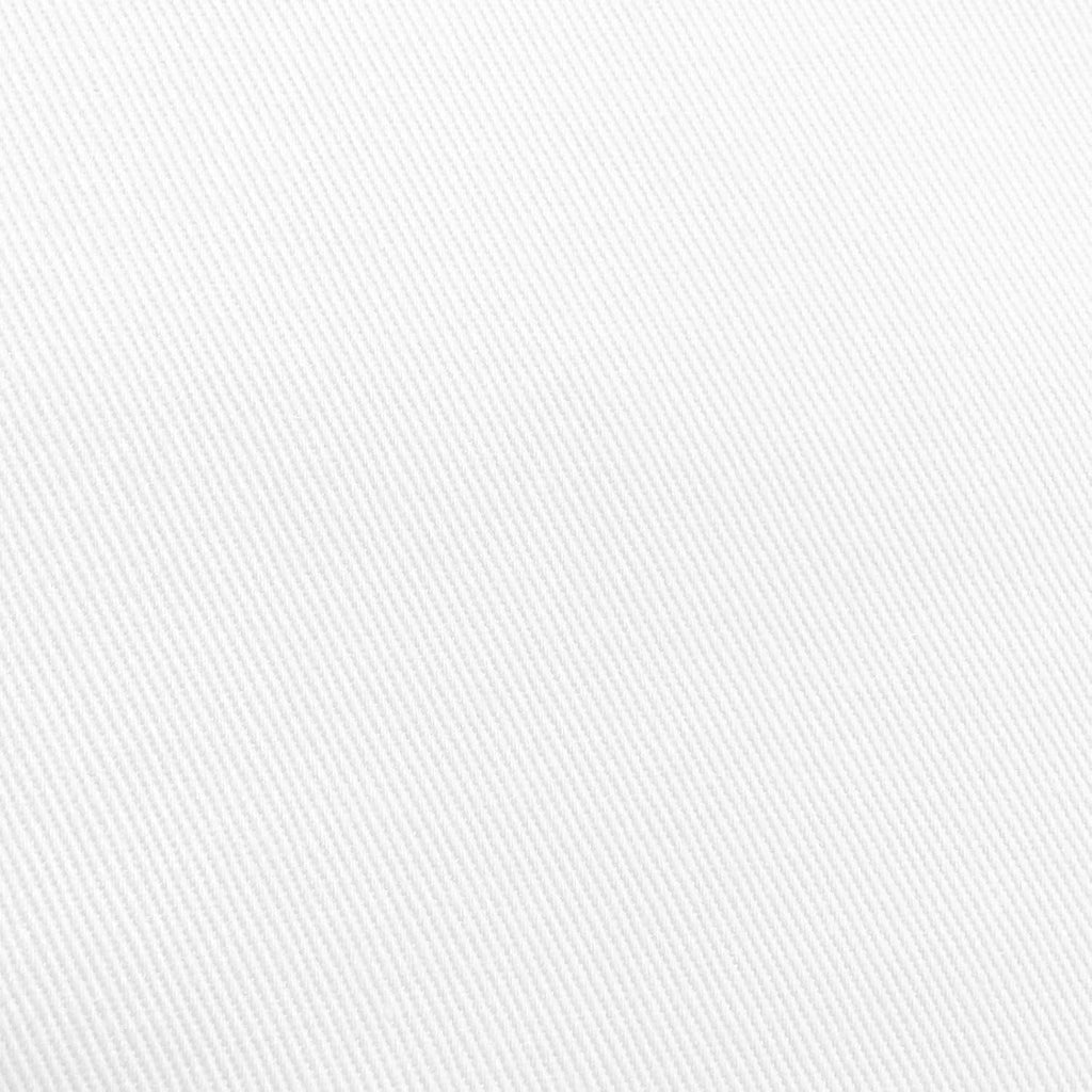 Ultimate Textile -3 Pack- Poly-Cotton Twill 60 x 60-Inch Square Tablecloth, White