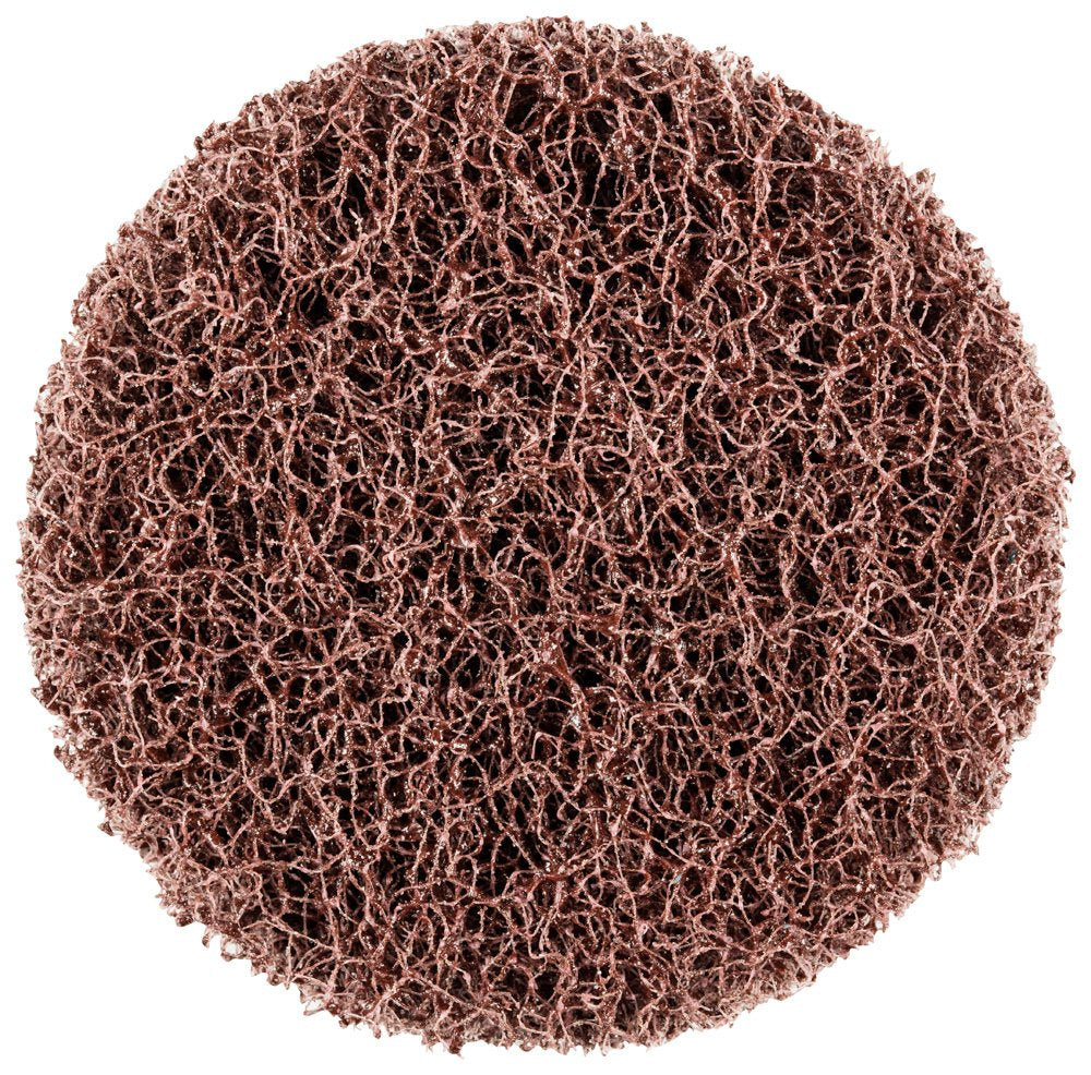 PFERD 43258 Combidisc Non-Woven Quick Change Disc, CDR Type, Aluminum Oxide A, 2' Diameter, Medium Grade (Pack of 50)