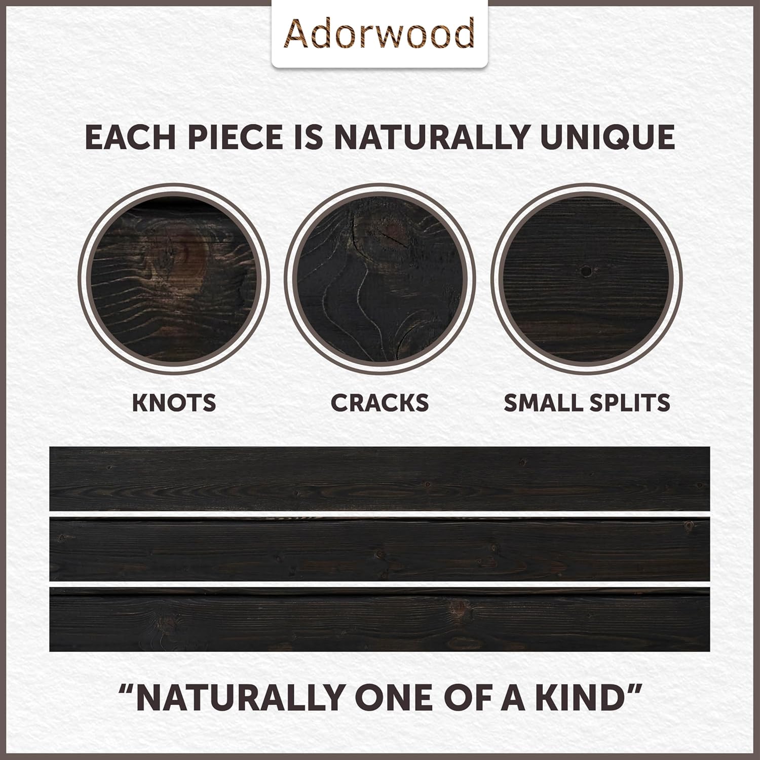 Handmade Fireplace Mantel Shelf 61', Extra Wide Rustic Wood Mantles for Over Fireplace, Wall Mounted Floating Mantel Shelves for Living Room Decor (Ebony, 61Lx6Hx8D)