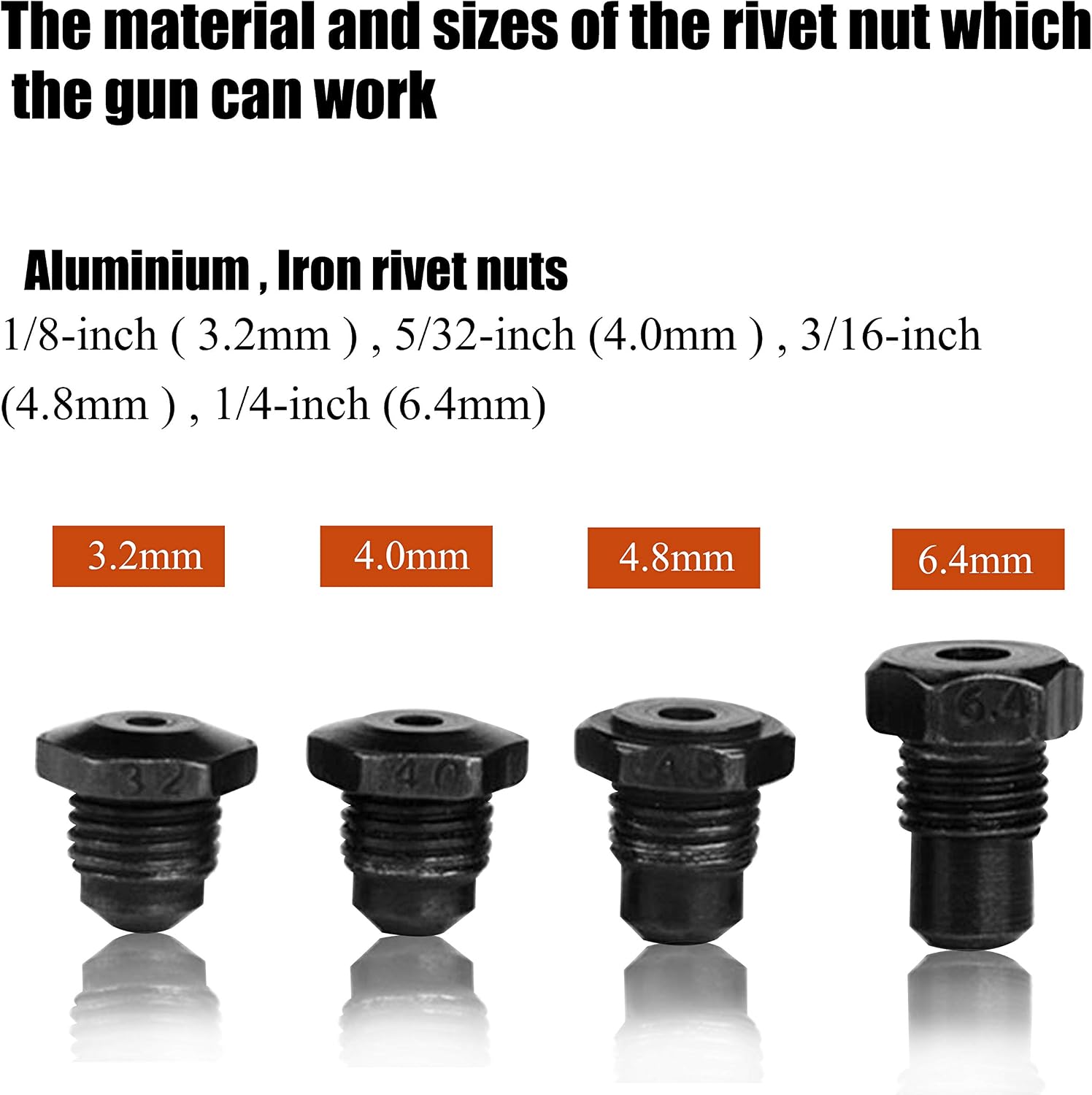 NEWTRY Air Hydraulic Double Power Pop Rivet Gun Industry Pneumatic Pop Riveter Heavy Duty Riveting Tool Kit for 3/32,1/8,5/32,3/16 Aluminium/Iron/Rivet Nut