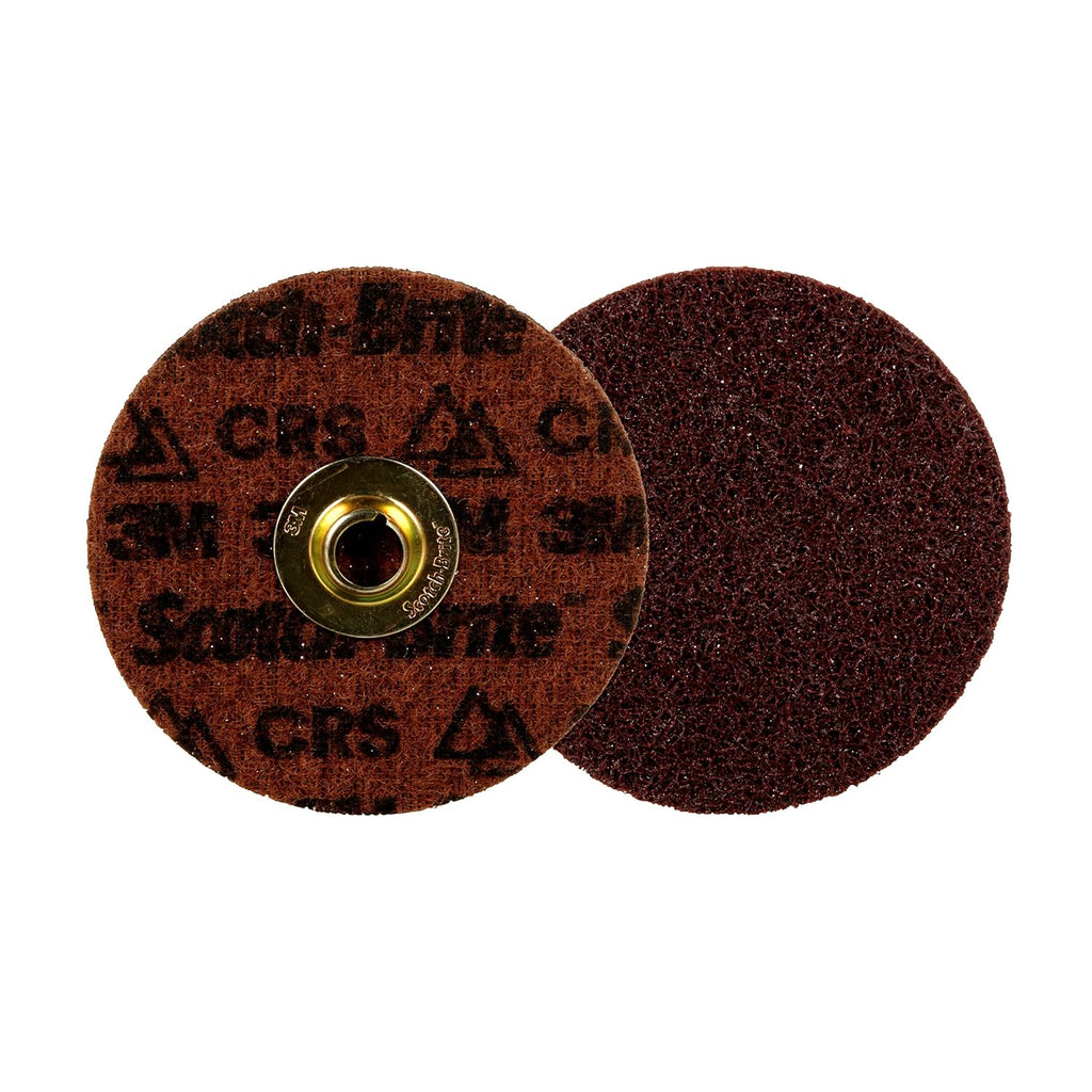 Scotch-Brite Precision Surface Conditioning Disc, TN Quick Change, Coarse, Ceramic, Nonwoven, 4-1/2 in x No Hole, 50/Case