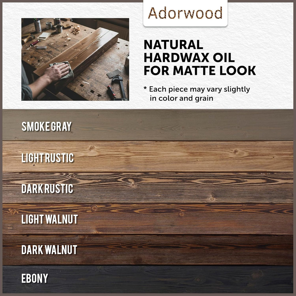 Handmade Fireplace Mantel Shelf 61'', Extra Wide Rustic Wood Mantles for Over Fireplace, Wall Mounted Floating Mantel Shelves for Living Room Decor (Light Walnut, 61 inches)