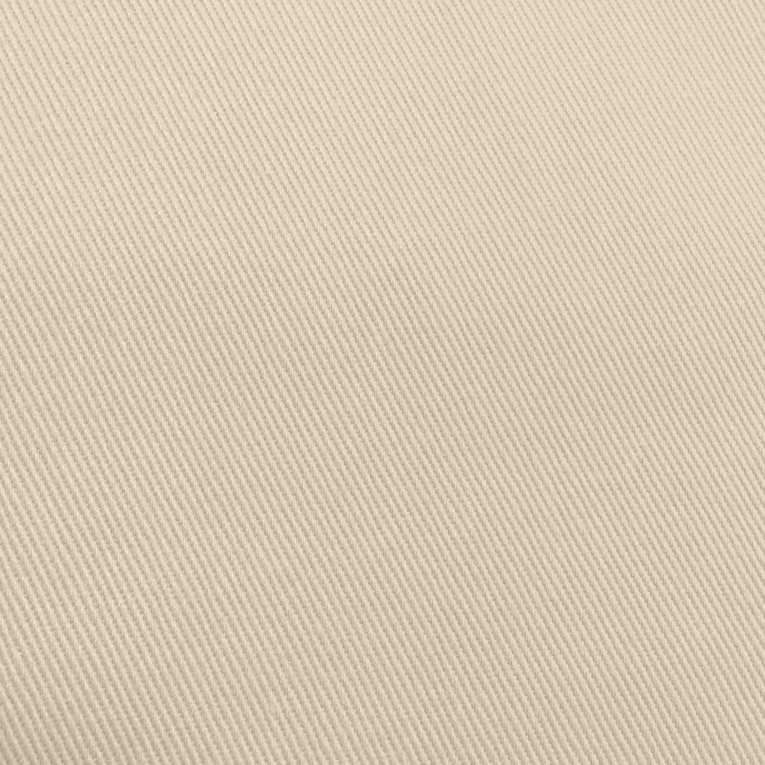 Ultimate Textile -5 Pack- Poly-Cotton Twill 72 x 72-Inch Square Tablecloth, Beige