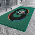 Custom Commercial Door Mat Carpet Personalized Logo Text Entryway Mat, Non Slip Low Profile Indoor Outdoor Rugs