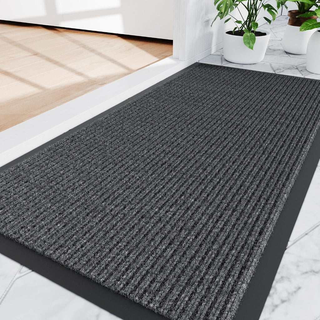 Amyracel Front Door Mat Indoor Outdoor Entrance, 36' x 120' All-Season Waterproof Doormat for Enterway, Heavy Duty Commercial Floor Mat, Fade Resistant, Rubber Back, Low Profile, Easy Clean