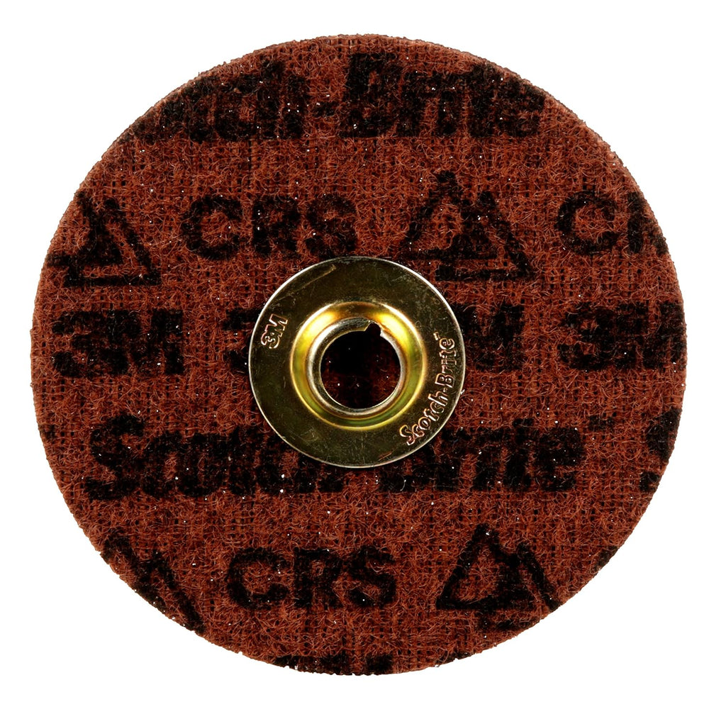 Scotch-Brite Precision Surface Conditioning Disc, TN Quick Change, Coarse, Ceramic, Nonwoven, 4-1/2 in x No Hole, 50/Case