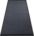 8'x4' Front Door Mat, Extra Large Indoor Outdoor Doormat, Heavy Duty Commercial Floor Mat, Non Slip Rubber Backing Welcome Mats for Entryway, High Traffic Area, Waterproof, Low-Profile, Easy to Clean