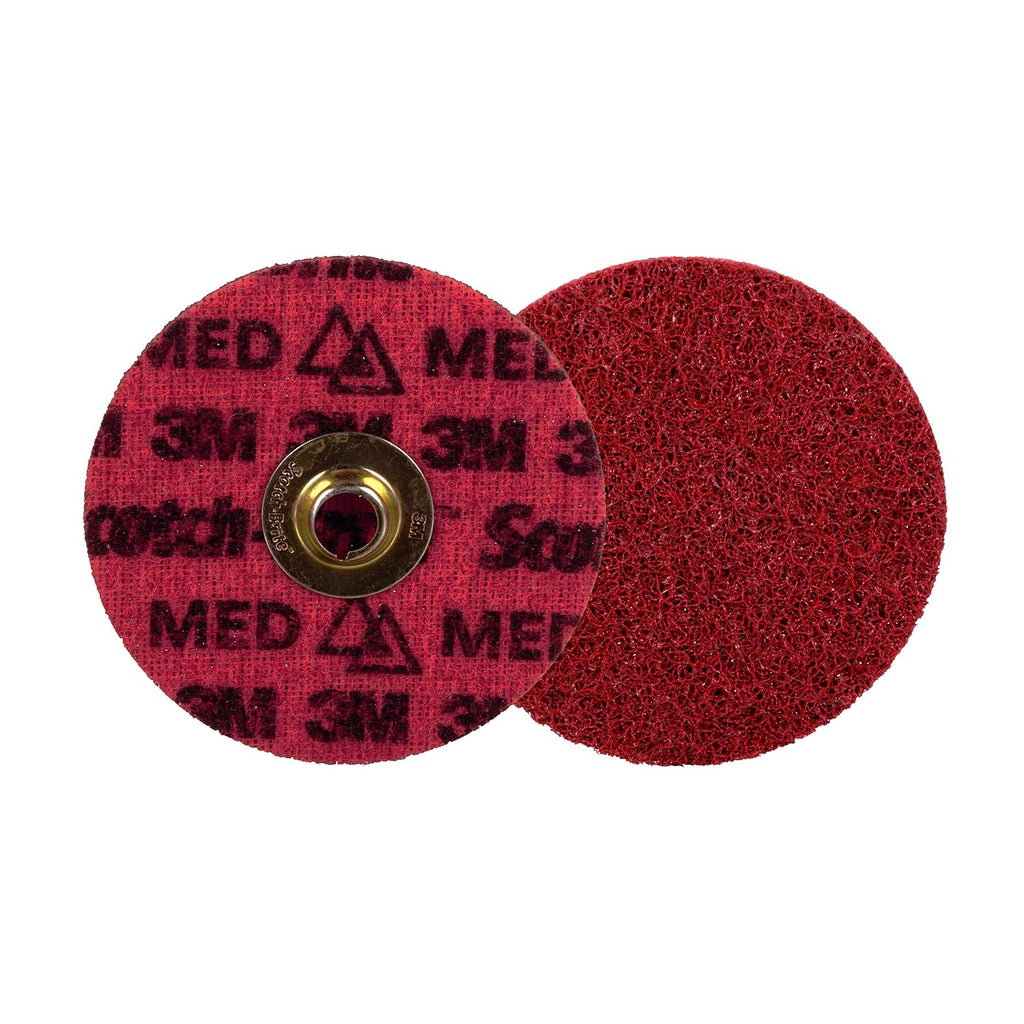 Scotch-Brite Precision Surface Conditioning TN Quick Change Disc, PN-DN, Medium, 4-1/2 in, 50 ea/Case