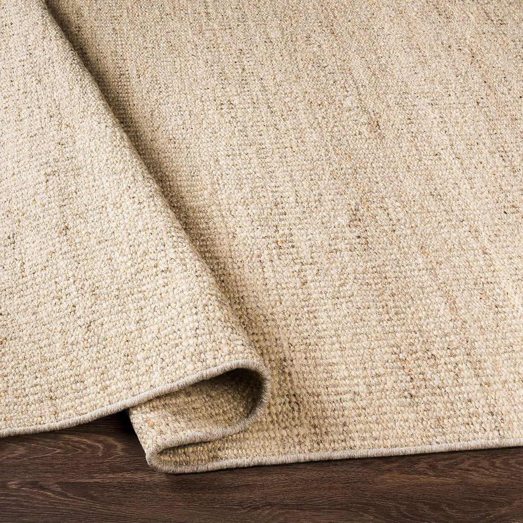 BoutiqueRugs Beige Solid Transitional Wool 2x3 Accent Rug Hand Woven Flatweave Charcoal Tan Dark Red Medium Gray Traditional Yaniklar Entryway Bedside Nursery Mudroom Bathroom Powder Room Non-Shedding